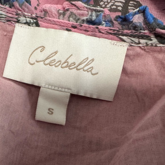 Cleobella Lotus Print Bella Mini Dress Size S - Picture 11 of 14